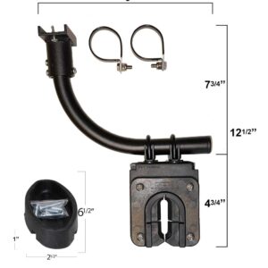 400FB Front Side Mounting Gun Rack Measurements