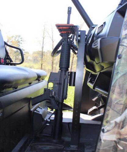 UTV Golf Cart Vertical Gun Rack 525UF 310VT Double - The Gun Grabber