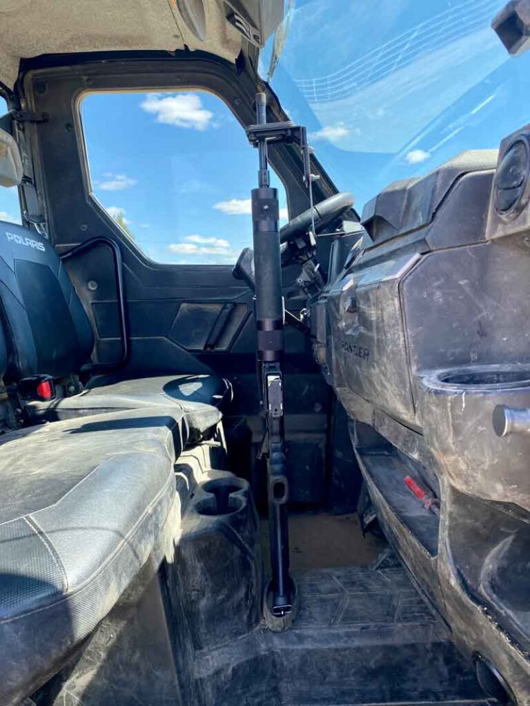 1 Innovative Polaris Ranger 1000 Cup Holder Gun Rack Mount The Gun