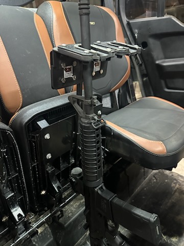 Can Am Defender Gun Rack - The Gun Grabber